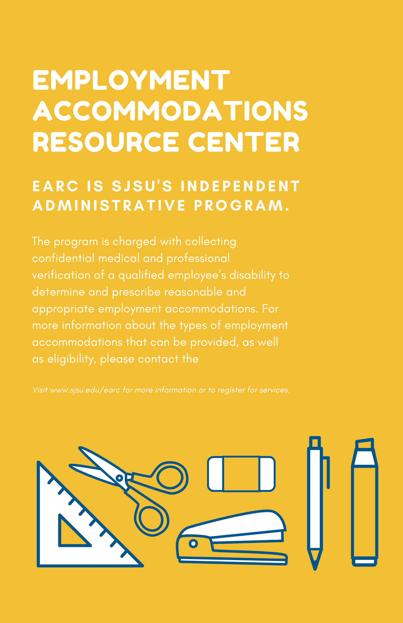SJSU Employment Accommodations Resource Center