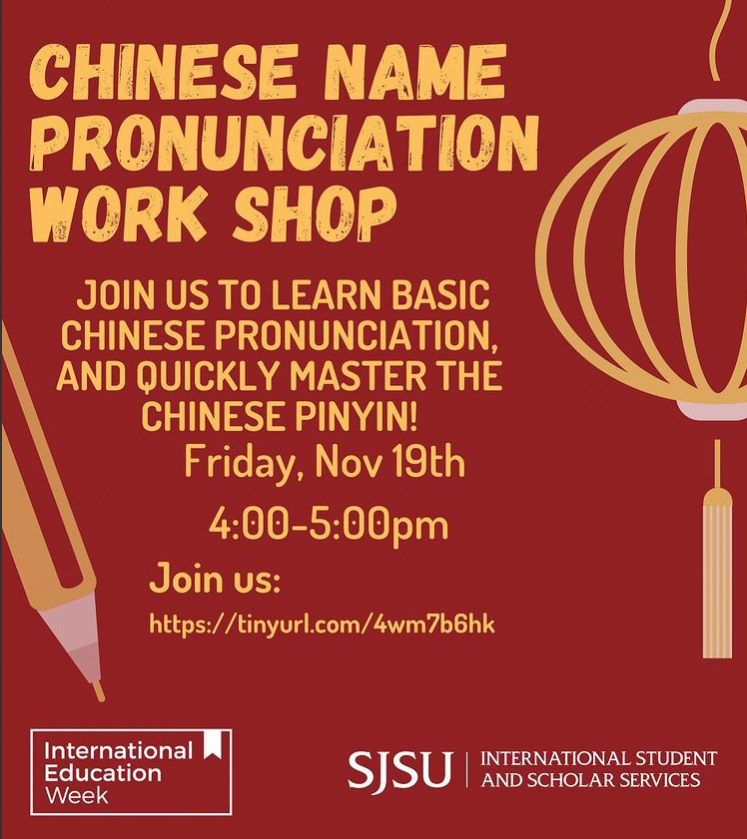 Chinese Name Pronunciation Workshop
